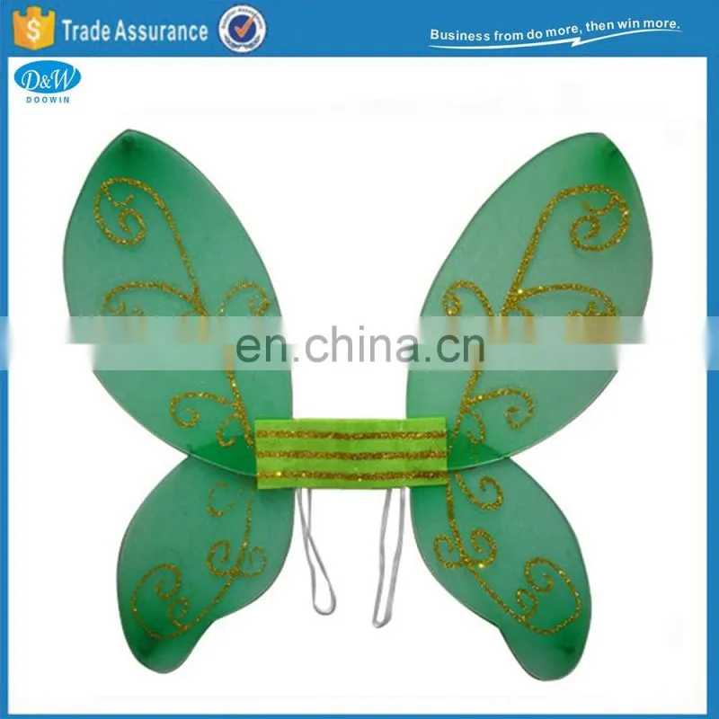 Green Color Fairy Wings for Carnival Party Dresses