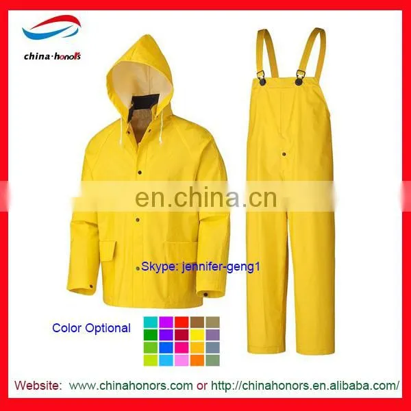 NEW industrial rain coat polyester blue rain coats polyester webbing 20mm