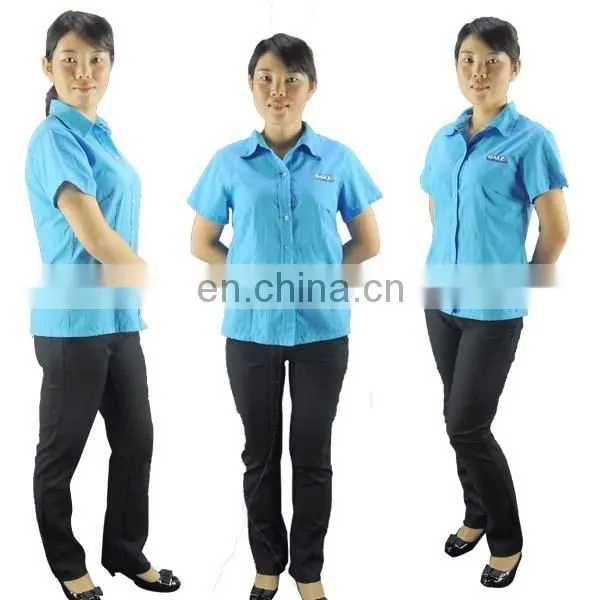 5mm grid, With Logo design ESD Poly/cotton Antistatic smock
