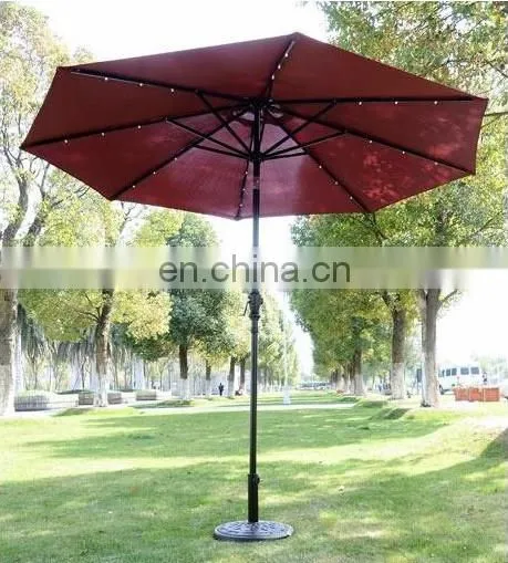 Party umbrella with led/Ourdoor umbrella with led/garden umbrella