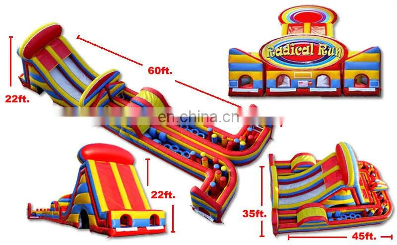 Outdoor Equipment Children's park inflatable obstacle course