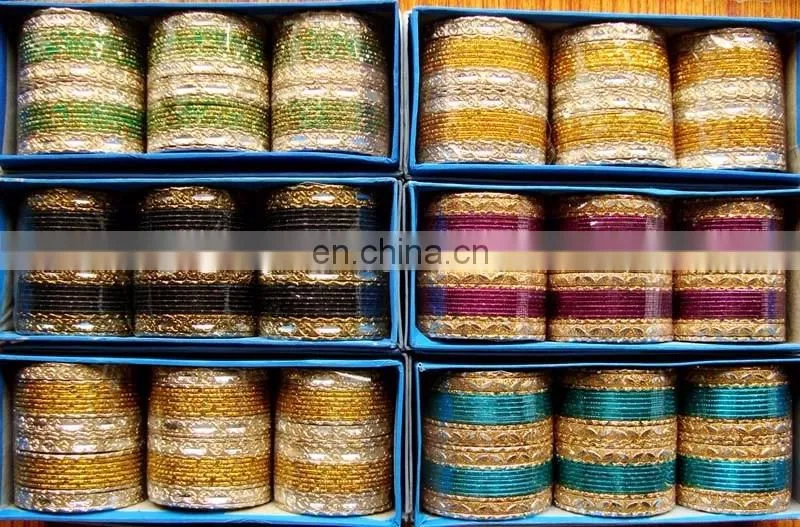 One gram gold plated bangle set - South india gold plated kada set - Wedding wear bangles - Wholesale traditional bangle