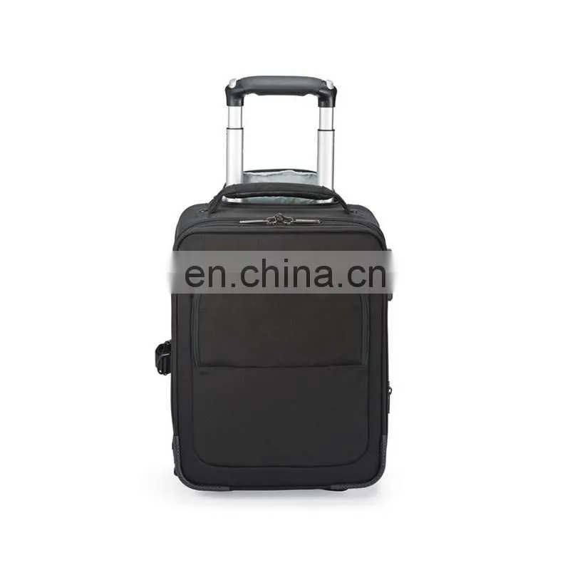 roller digital slr camera trolley bag case with wheels