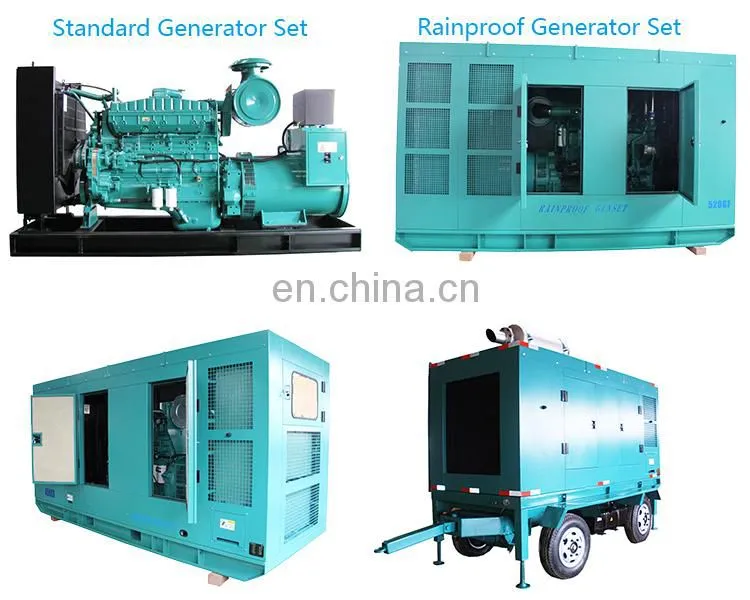 LSQ250G 1500rpm Standby Power 250kw Gas Generator