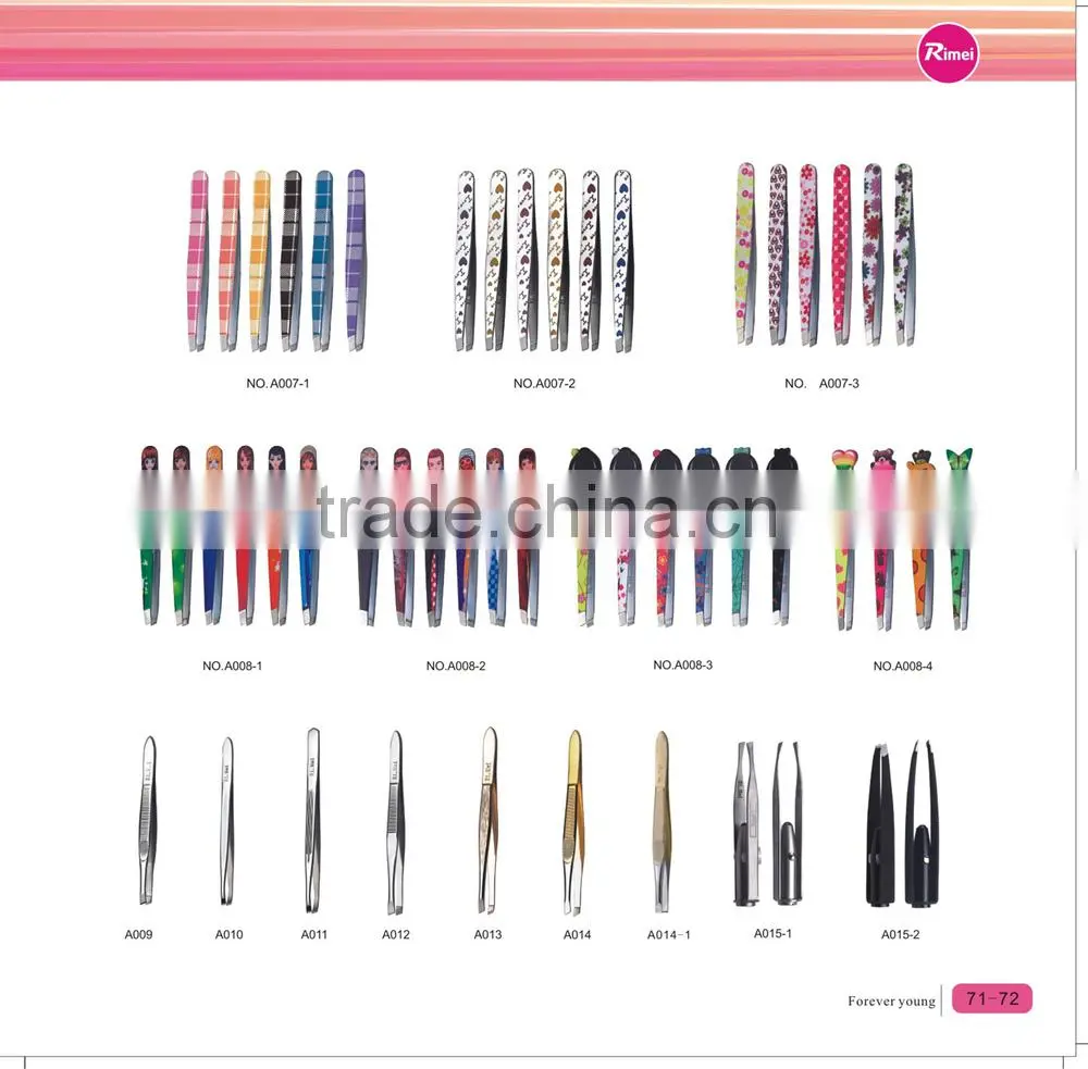 Electric Eyebrow Tweezer , Make Up LED Light Eyebrow Tweezers A015-2
