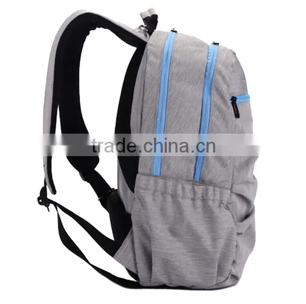 2016 Customed Gray Canvas Diaper Baby Bag