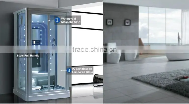 Personal Computer Control Wet Steam Room Shower Room K-7048