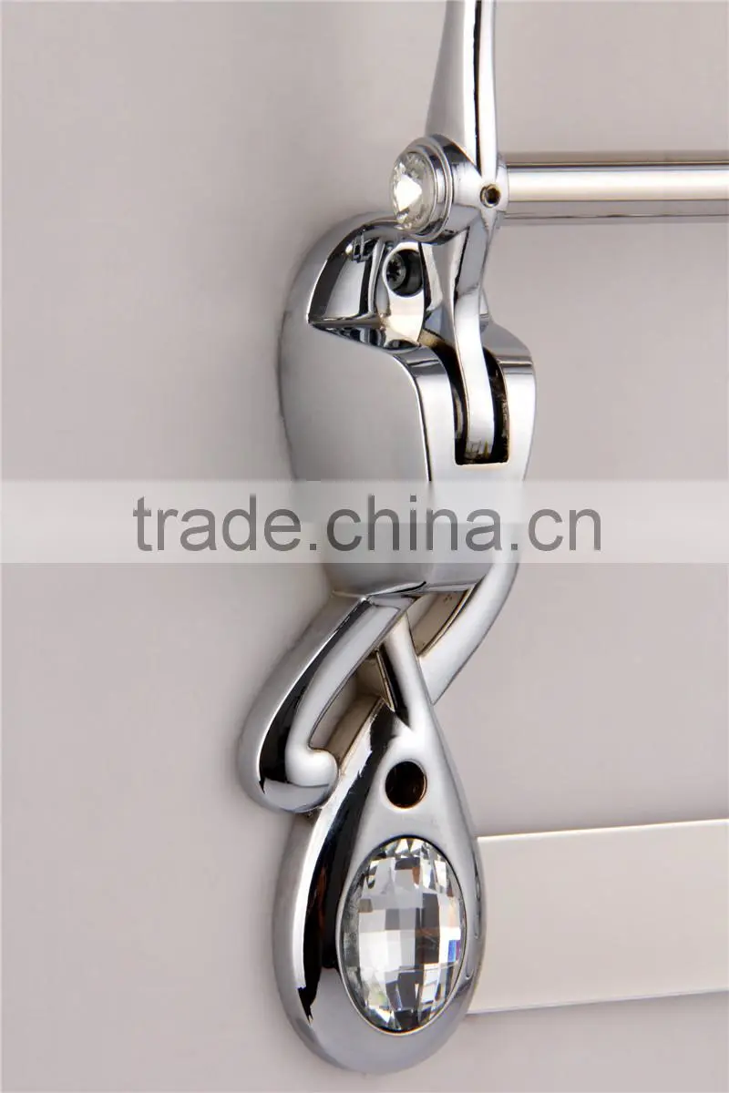 WESDA Stainless steel folding towel rack,folding bathroom rack 166B