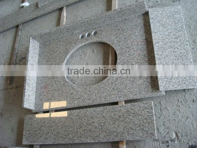 Cheap Chinese Grey Granite Vanity Tops for Hotel Project