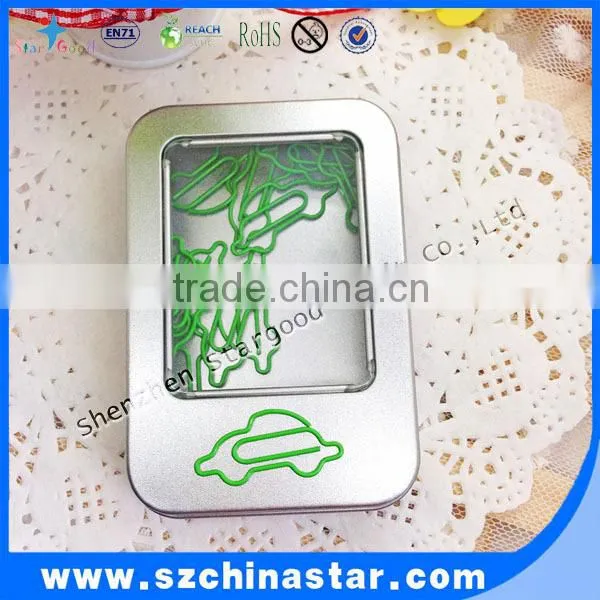 Colorful paper clip metal spring clip bicycle paper clip