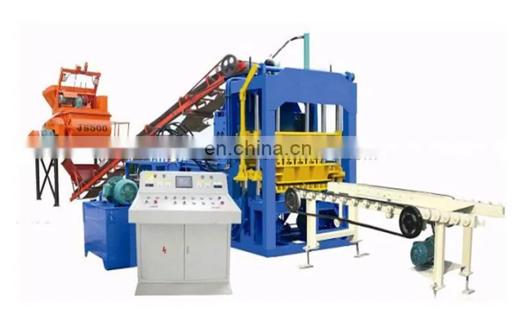QT4-15 handmade hollow block making machine/ automatic brick machine for bangladesh