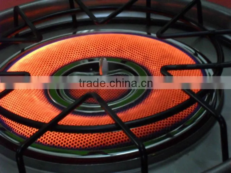 Electronic ignition red square nature gas room heater (HD550)