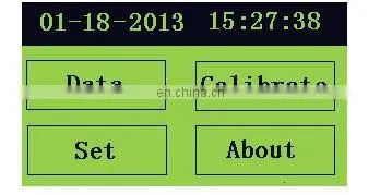Food safety analyzer pocket type LCD automatic pesticide residue test meter