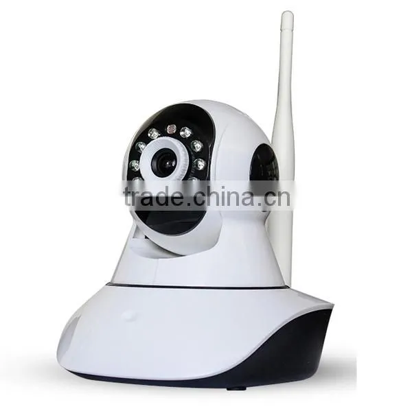 security system 720P indoor wifi IP robort cam wireless sd card cctv camera