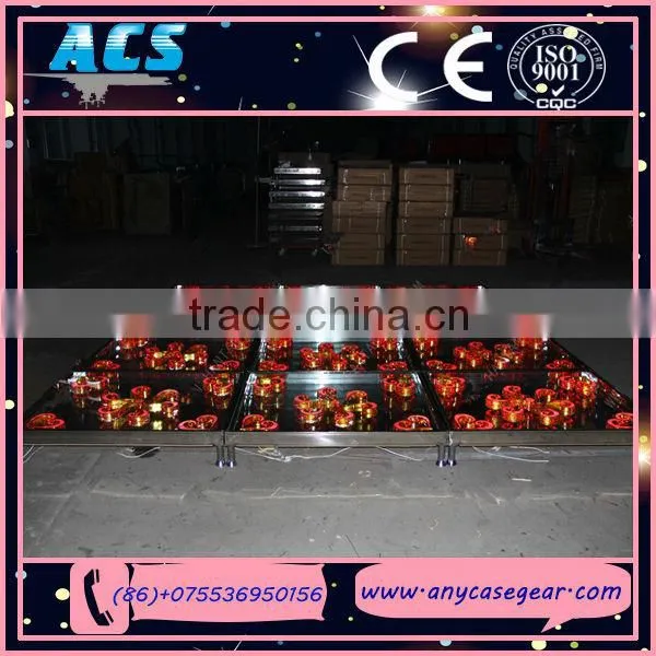 Swimming Pool LED Lights Stage /Glass LED display stage