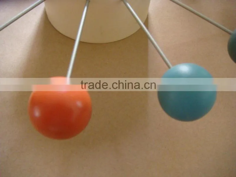 designer wall clock Mulit Coloured Ball Clcok wall clocks for bedroom