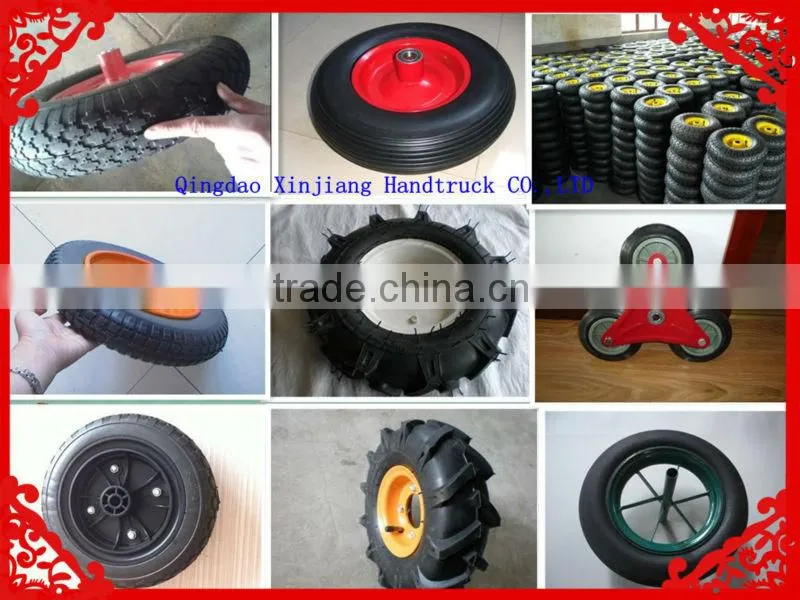5 Inch Solid Rubber Wheel SR0502 for wheelbarrow trolley