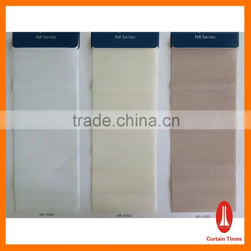 Guanghzou light sofe gauze shangri-la blinds/ light roller fabric