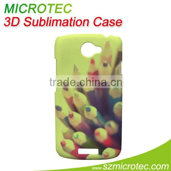 hot sale custom 3d sublimation cover case for HTC One S