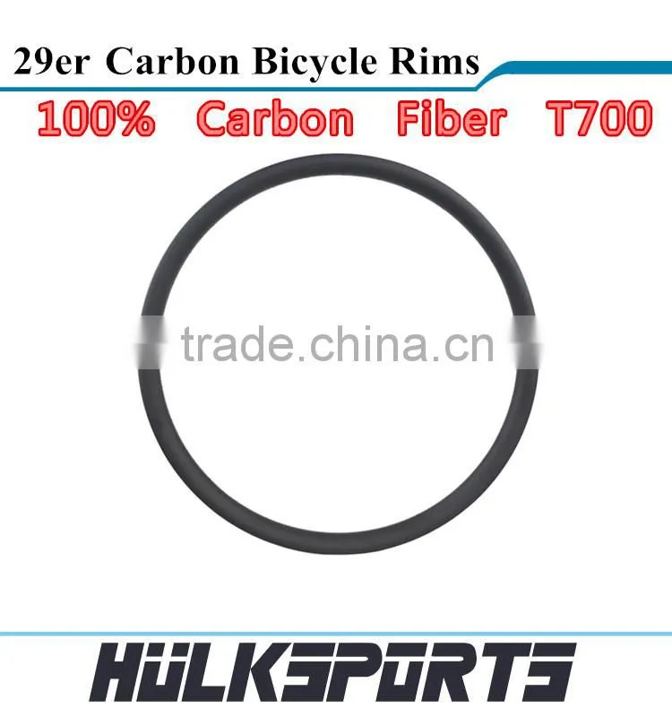 mountain bike rim 29er 29 inch carbon mtb rim 29er tubeless rim made in china