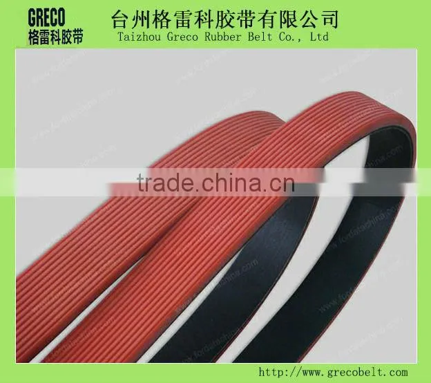 New type of blue pulley v belt and ribbed belt 6PK1980