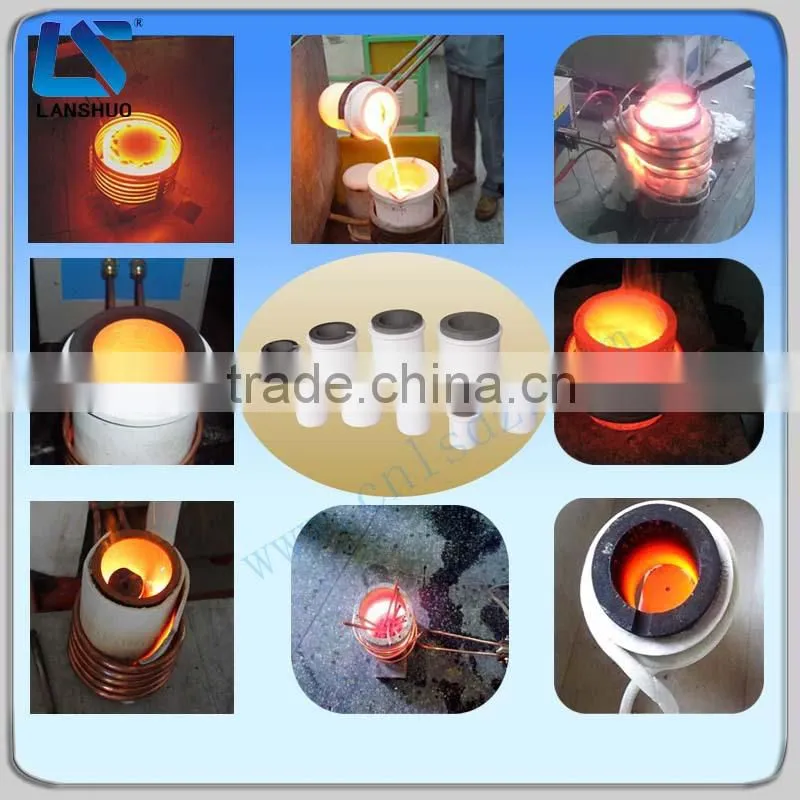 Aluminum melting furnace for making aluminum ingots
