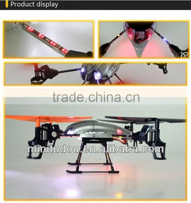 WL toys V222 2.4G 4ch 4axis with light camera bubble fountain bullet rescue
