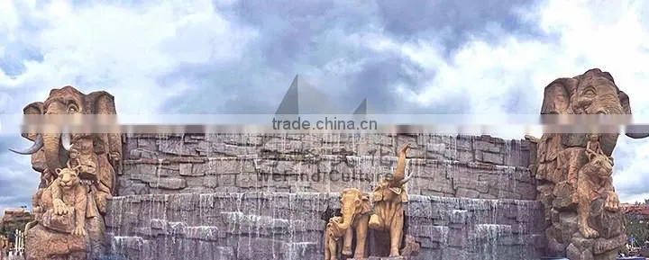 Large Outdoor Decorative FRP Animal Sculptures for Amusement Park