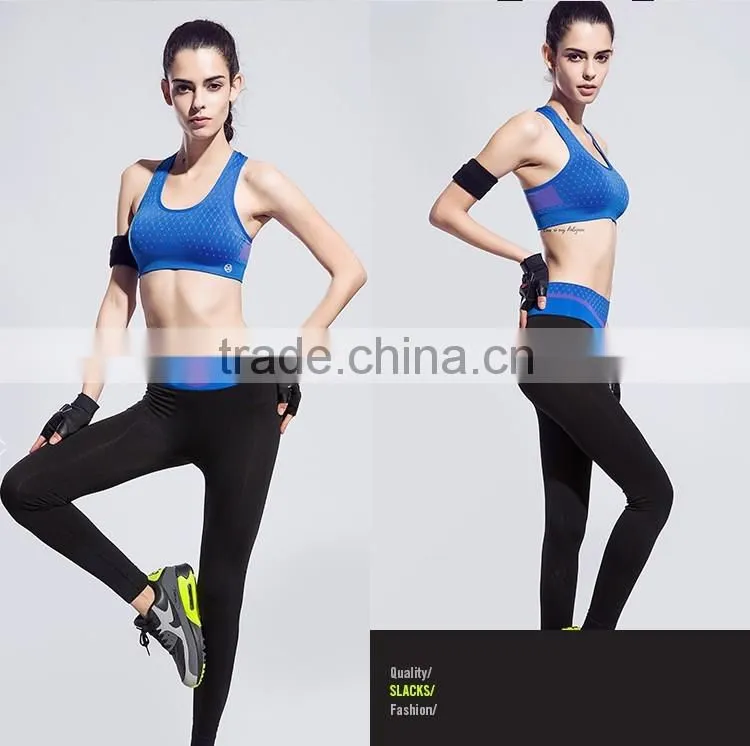 Women Yoga wear Custom made yoga pants wholesale blank jogger pants