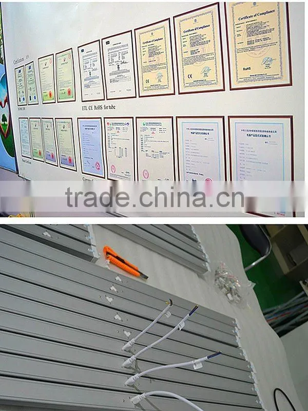 Patent LED PIR-activated tube 18W with motion sensor