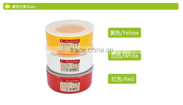D565 Round Food Grade Plastic Container Plastic Cake Box Clear Plastic Cake Box Lager 1.6L Melium 0.8L Small 0.4L