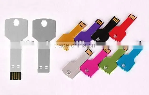 Custom Design Printing 2gb Metal Flat USB Key