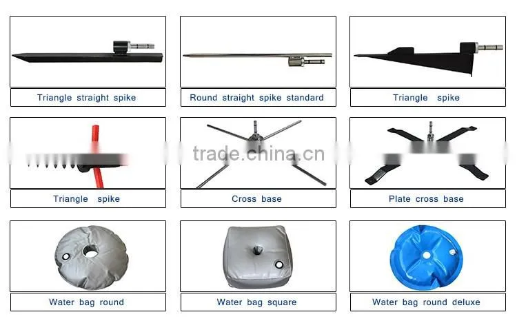 custom company comercial event promotion display flag for sale