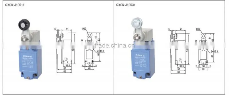 Thermoplastic roller tumbler direct acting type QXCK-J roller shutter limit switch