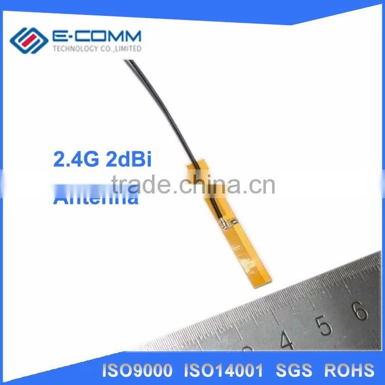 Wholesale 2.4G wifi internal Small FPC flexible wifi antenna for WLAN System or Bluetooth