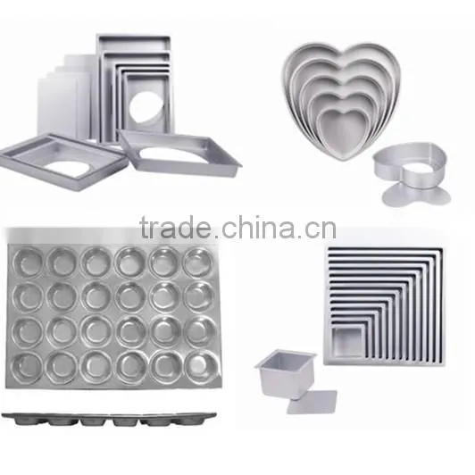 Aluminum heart pops cookie pan aluminum cake making bakeware