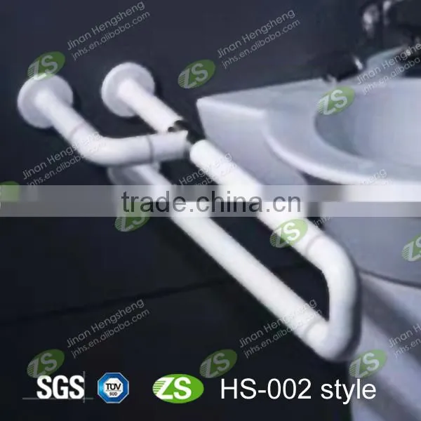 Standers security pole and stainless grab bar