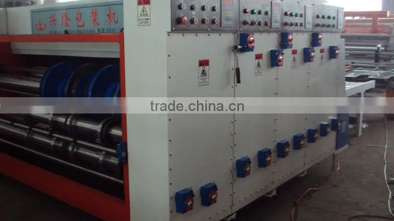YFQ-3000 Series of multi-color printing and slotting machine