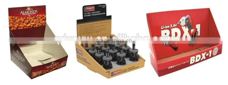Custom Design Printed Recycled Paper Box, Cardboard Display Box