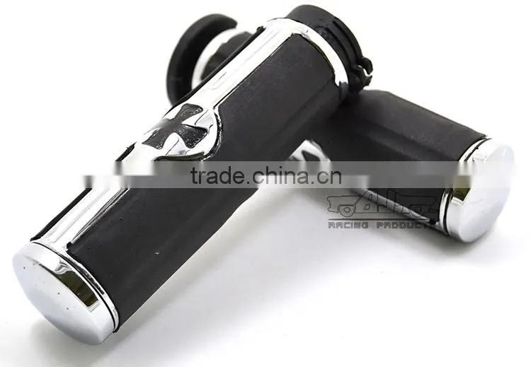 BJ-HB-053 Aftermarket Aluminum 1" Motorcycle Handlebar Handle Grips for Harley Davidson