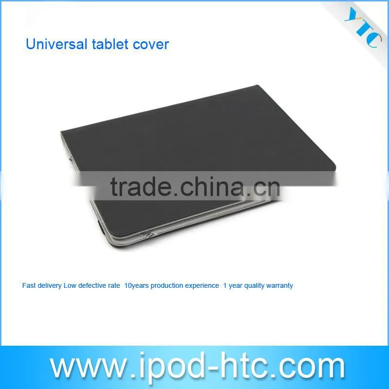 2014 Ultra Slim PU Leather Flip Case, high quality Flip Leather cover, case for universal tablet