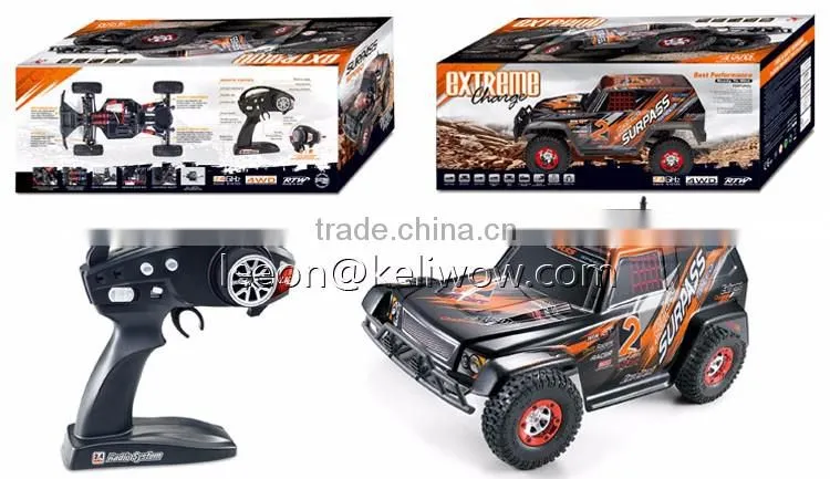 Newest High Speed Electric RC Powered Car 2.4G 1/12 4WD