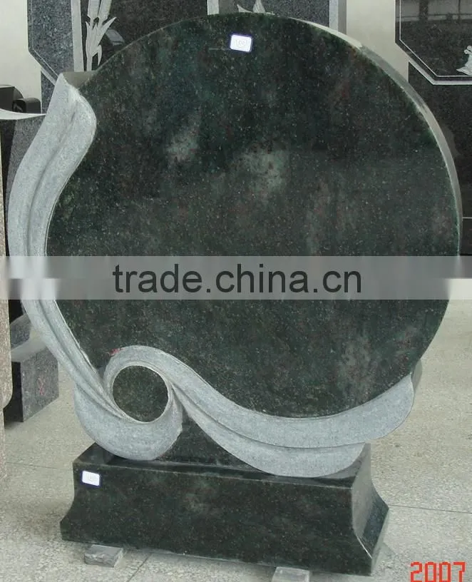 blue pearl granite grave monument slab