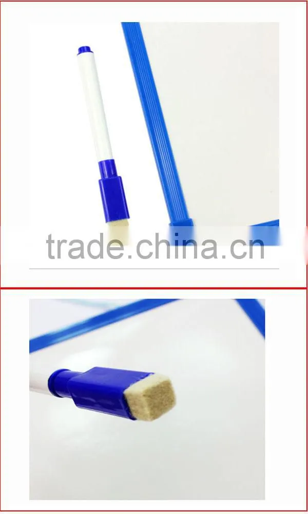 New style of plastic white board with earsel