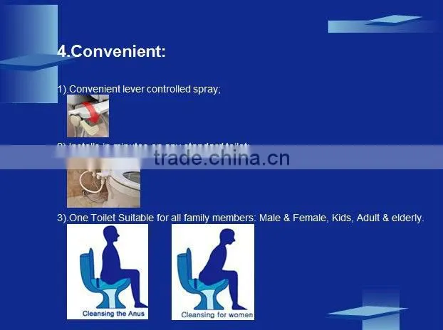 bidet attached to toilet seat great thing of a boon for Hemorrhoids patient