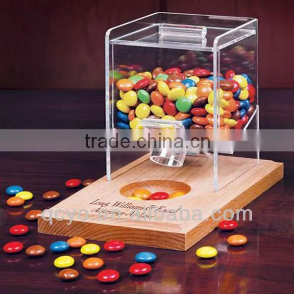 High quality clear acrylic large tea display box