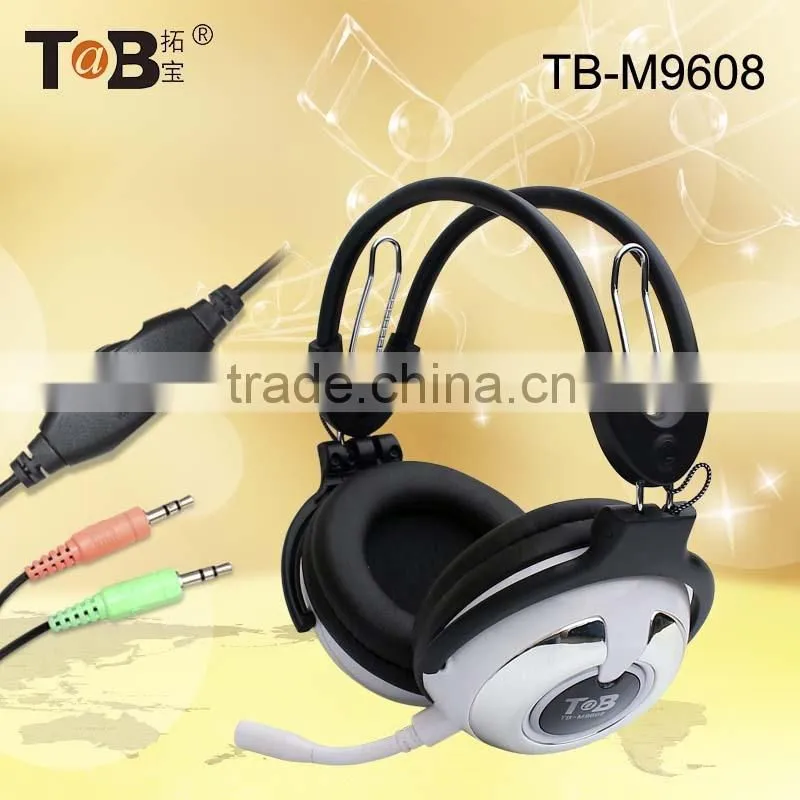 High quality wired computer headphone ,cool headphones for girls