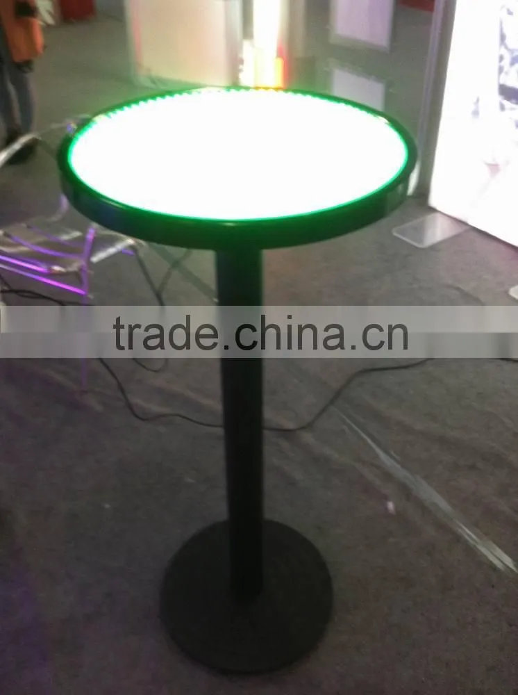 Edgelight led bar table poker table new products 2016