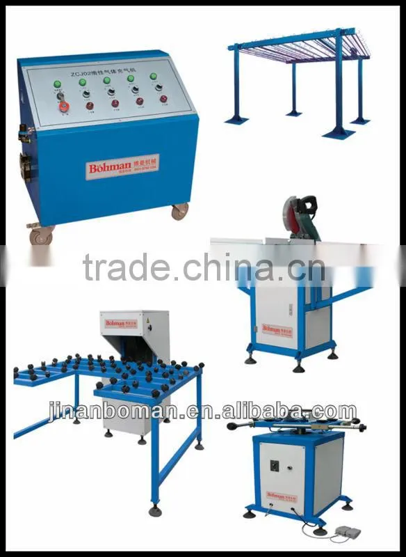 gas filling machine for double glazing
