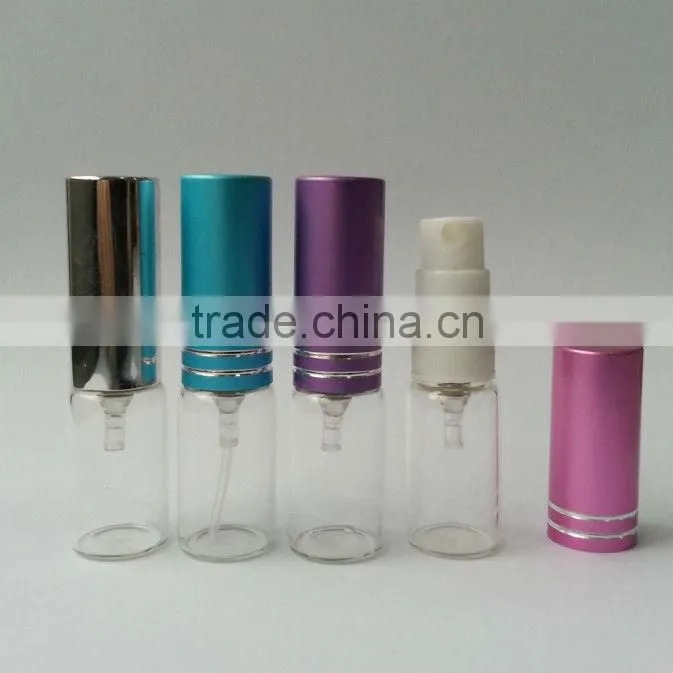 cylinder glass sprayer bottle in 3ml,5ml,8ml,10ml